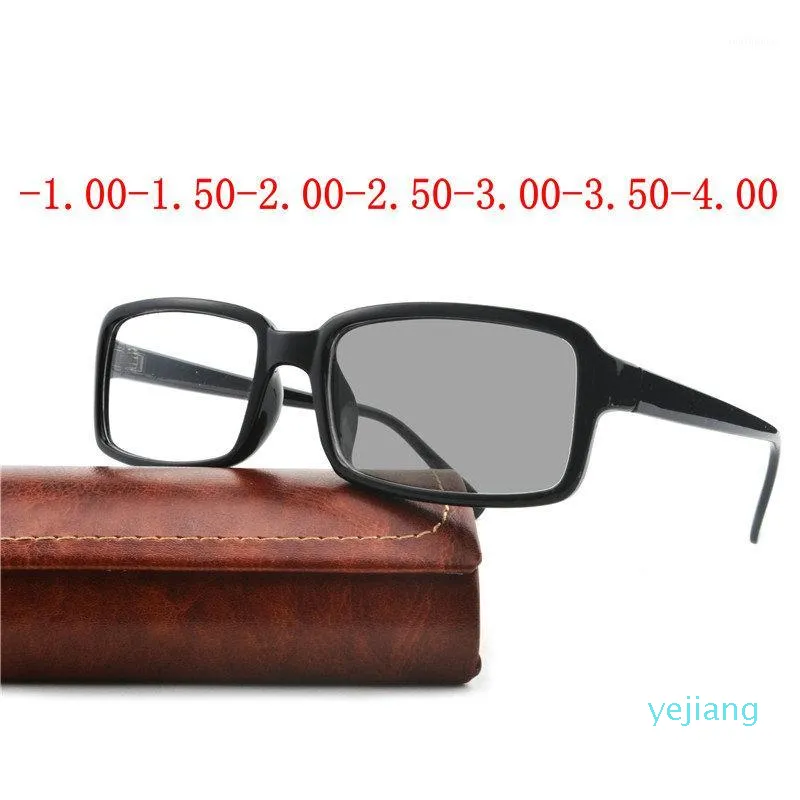 Myopia Солнцезащитные очки Готовые мужчины Женщины Моропии Очки Очки Очки Фотохромные Линзы Солнцезащитные Очки Очки FML1