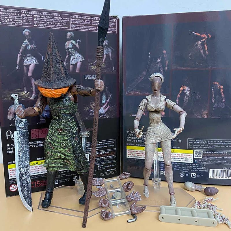 Figma Silent Hill figure of 2 Red Pyramd Thing Bubble Head