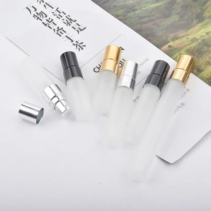50pcs 2ml 3ml 5ml 10ml Parfum Verstuiver Flacone spray da viaggio per profumo Contenitori cosmetici vuoti portatili