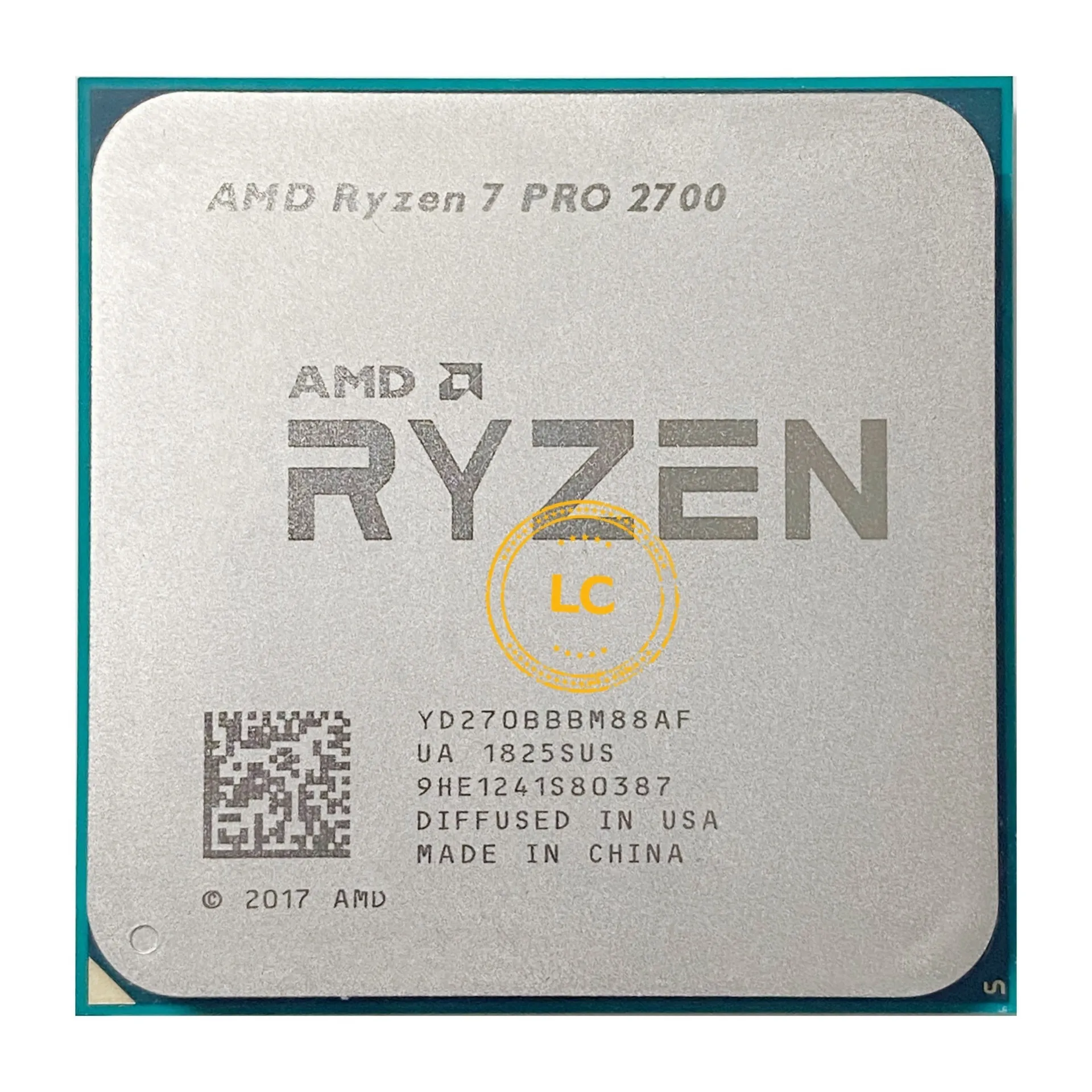 AMD RYZEN Processor 7 Pro 2700 R7 2700 3.2 GHz, 8-núcleo, 16 hilos, 16 m, 65W, Conecte YD270BBBM888AF AM4 Procesadores CPU PROCESORES POR MAYOR ANTES DEL ENVÍO