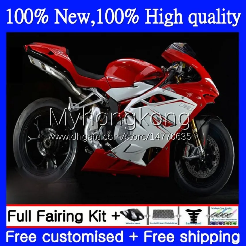 MV Agusta F4 R312 750S 1000 R 750 CC S 1000CC 05-06 화이트 레드 핫 바디 워크 6NO.13 312R 750R 1000R Cowling 312 1078 S 05 06 MA MV F4 2005 2006 Bodys Kit