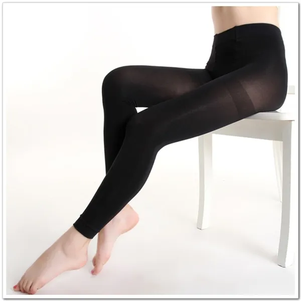 Grande tamanho outono e inverno quente mulheres sexy meia-calça nylon 120d veludo doce cor leggings lidies sem emenda x0521