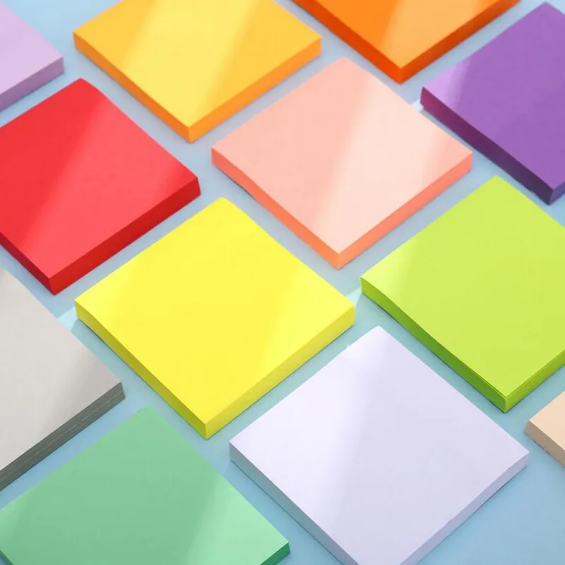 76 * 76 мм Примечание Paper 100 Page Sticky Note Наклейки наклейки Наклейки Наклейки Примечание Креативные школьные принадлежности