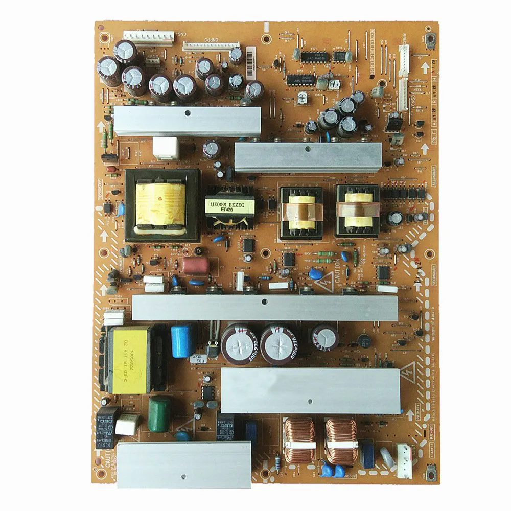 Pièces originales de carte de télévision de carte PCB d'alimentation de moniteur d'affichage à cristaux liquides pour Hitachi Plasma P42E101C 1CA0131 PS-80