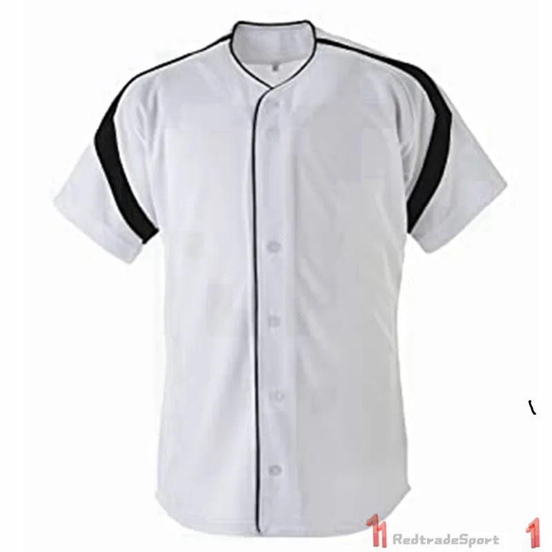 Personalizza maglie da baseball Logo vuoto vintage Cucito Nome Numero Blu Verde Crema Nero Bianco Rosso Uomo Donna Bambini Gioventù S-XXXL 1B0LL