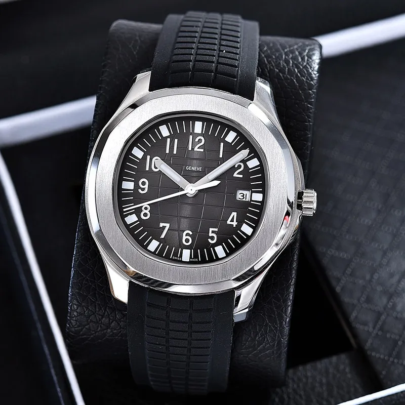 lmjli-2021 montre de luxe mens watches 2813 Automatic movement 40mm comfortable rubber strap 5ATM waterproof luminous top quality wristwatches