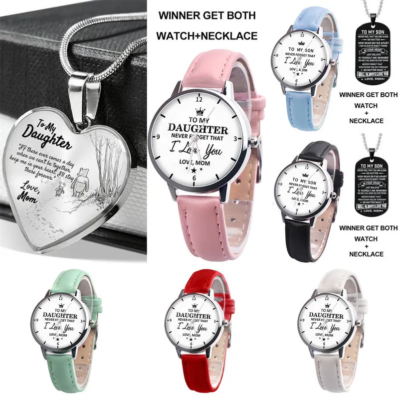 Engraved watch sales for daughter