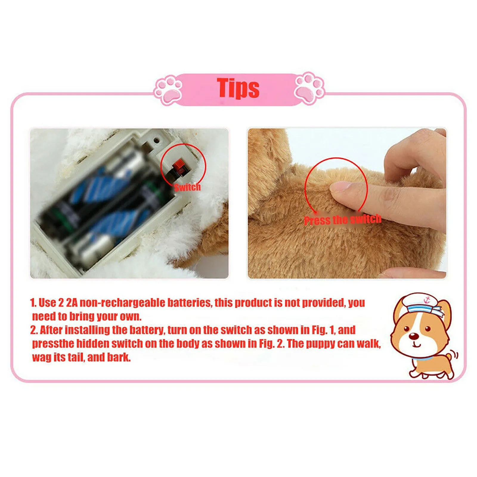 Realistic Electric Plush Robot Dog Lucky New Smart Yorkshire Terrier Mini  Toy For Toddlers, Perfect Christmas Gift For Baby And Kids From Rctoy2020,  $78.87