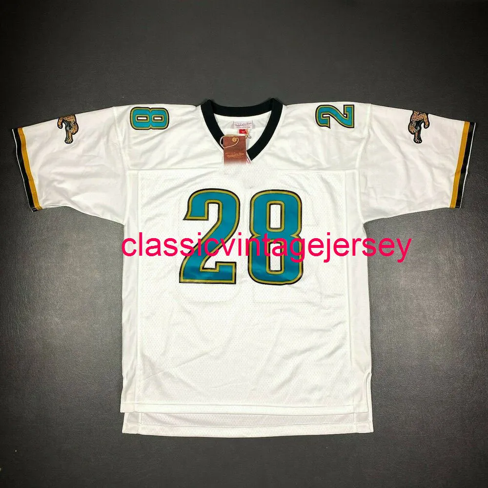 100% 스티치 Fred Taylor Mitchell Ness 1998 저지 사용자 정의 모든 이름 번호 XS-5XL 6XL 저지 남성 여성 청소년