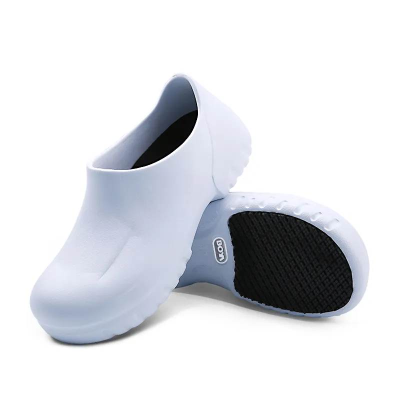 White non slip work store shoes
