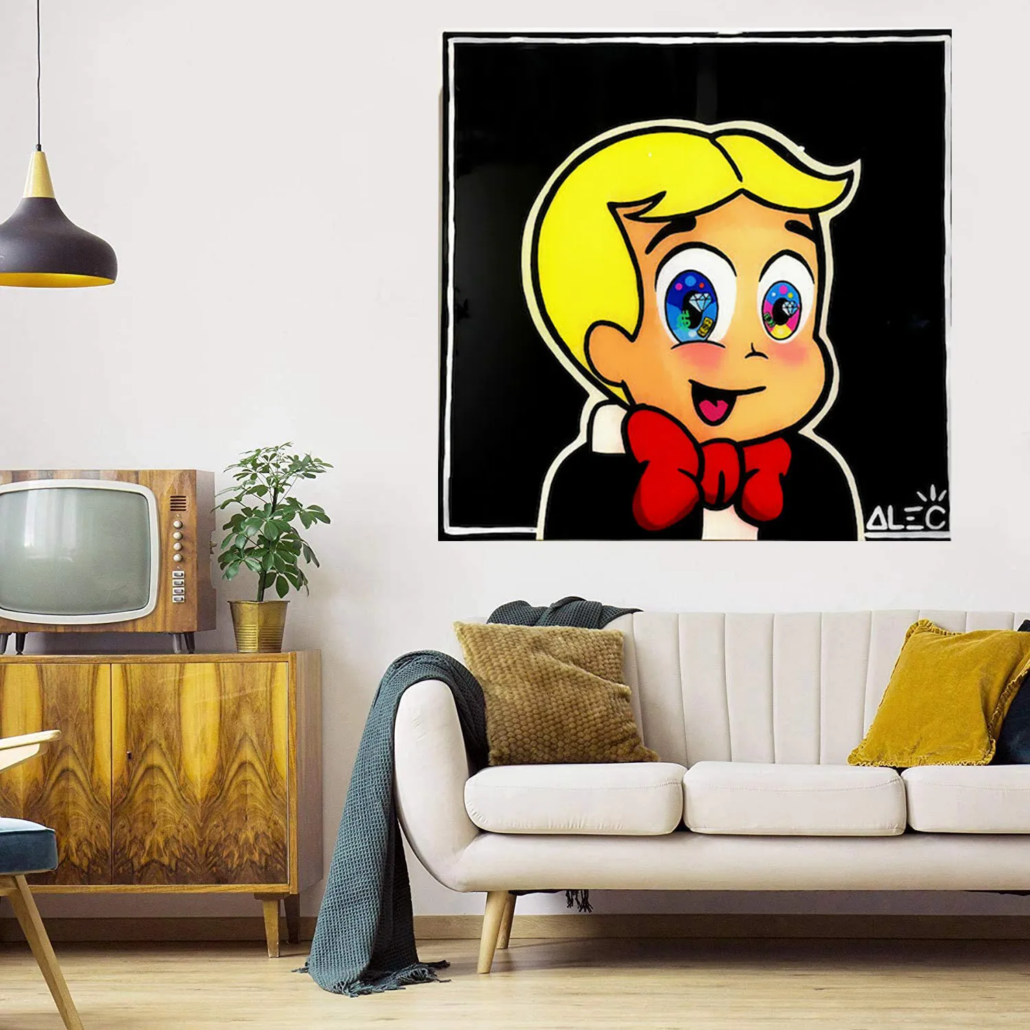 Portret wystrój domu Duży obraz olejny na płótnie rękodzieła / HD Print Wall Art Pictures Dostosowywanie jest dopuszczalne 21070915