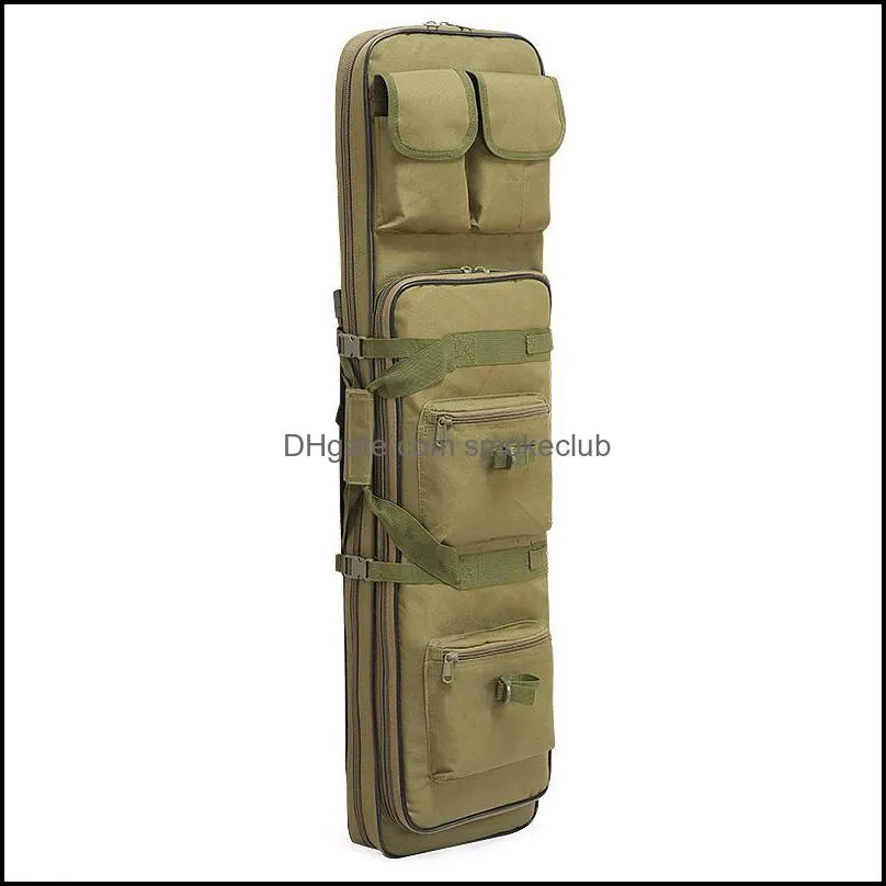 New 120cm Rifle Gun Case Tactical Gun Bag Soft Padded Carbine Case Fishing Rod Bag Backpack Pistol Shotgun Airsoft Case Storage Q1201 210