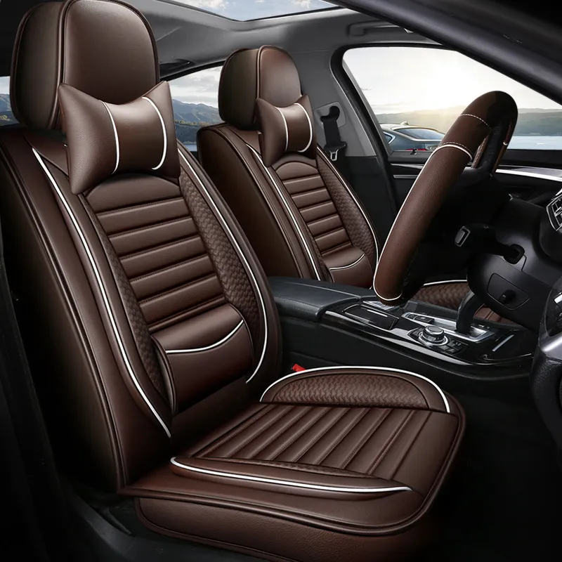 Waterproof PU Leather Autozone Seat Covers For Toyota, Hyundai