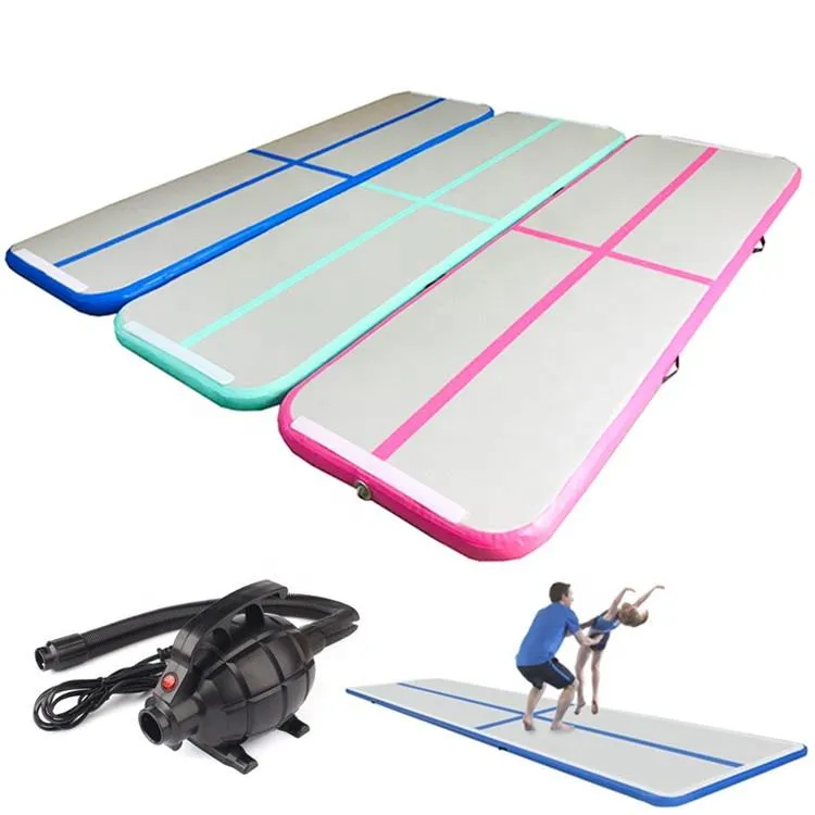 Free Shipping,Free Pump, 6x1x0.2m Gymnastics Air Track Inflatable Airtrack Training Tumbling Mat Gym AirTrack For Sale