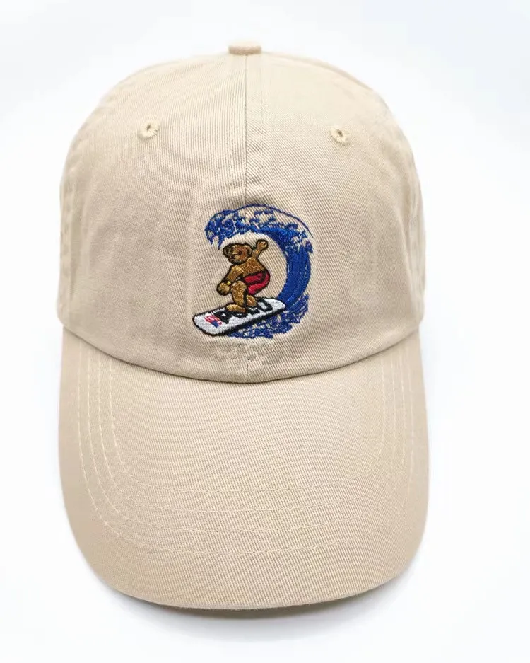 HOT 2022 Ny ankomst ben Böjt visir Casquette baseballkeps kvinnor gorras Snapback Kepsar Bear dad polo hattar för män hip hop