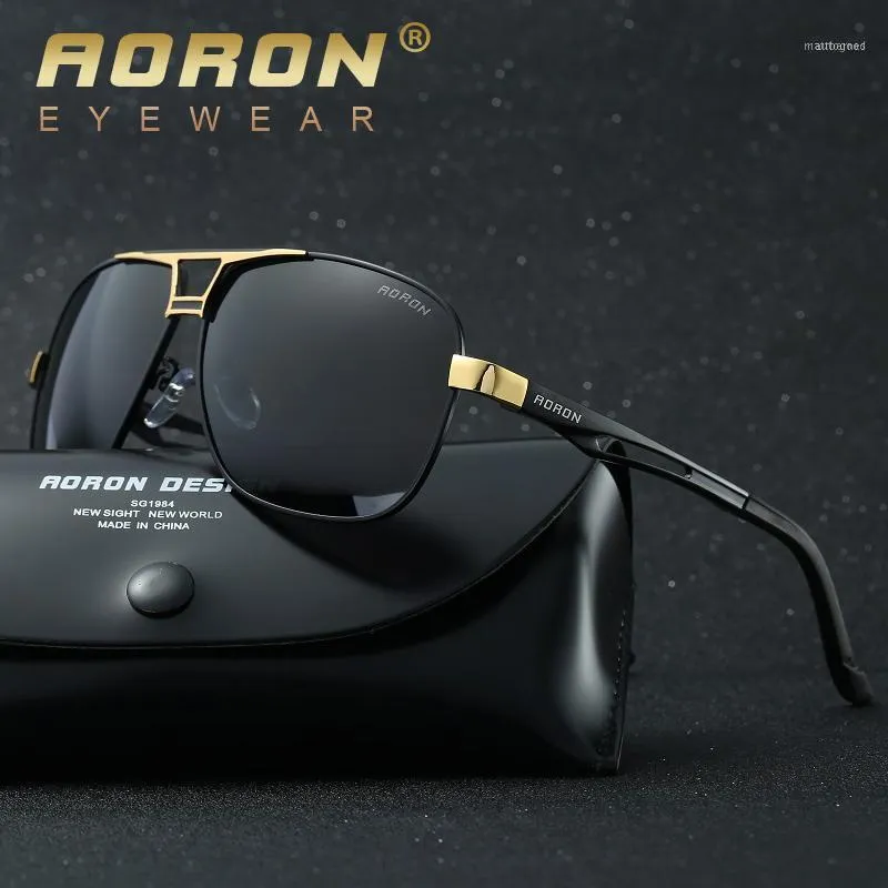 Sunglasses Men's Polaroid Sun Glasses Polarized For Woman Man Hd Goggles Luxury Design Metal Vintage1