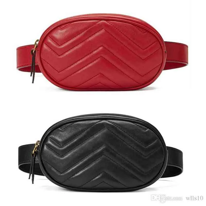 Women bag Leather Belt Bag handbags purses Waist Bag Top Zip Closure Leather Lining Come with Dust Bags 476434 18cm