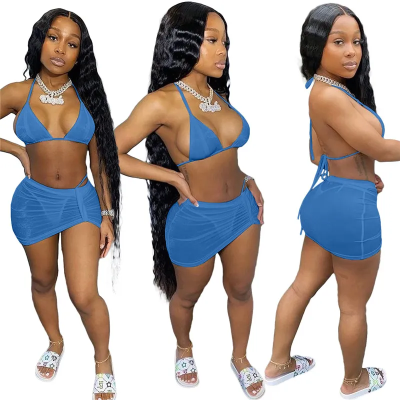 Comfortable Bulk Bikini And Skirt Set For Women Fashionable