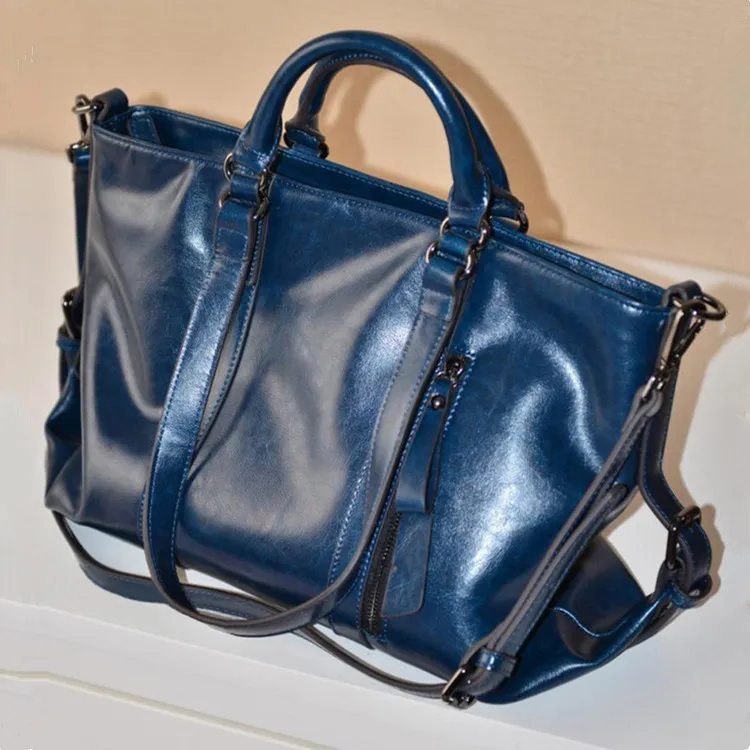 HBP 여성 가방 크로스 바디 2021 패션 대용량 토트 유럽 단일 어깨 크로스 바디 가방 핸드백 블루 022