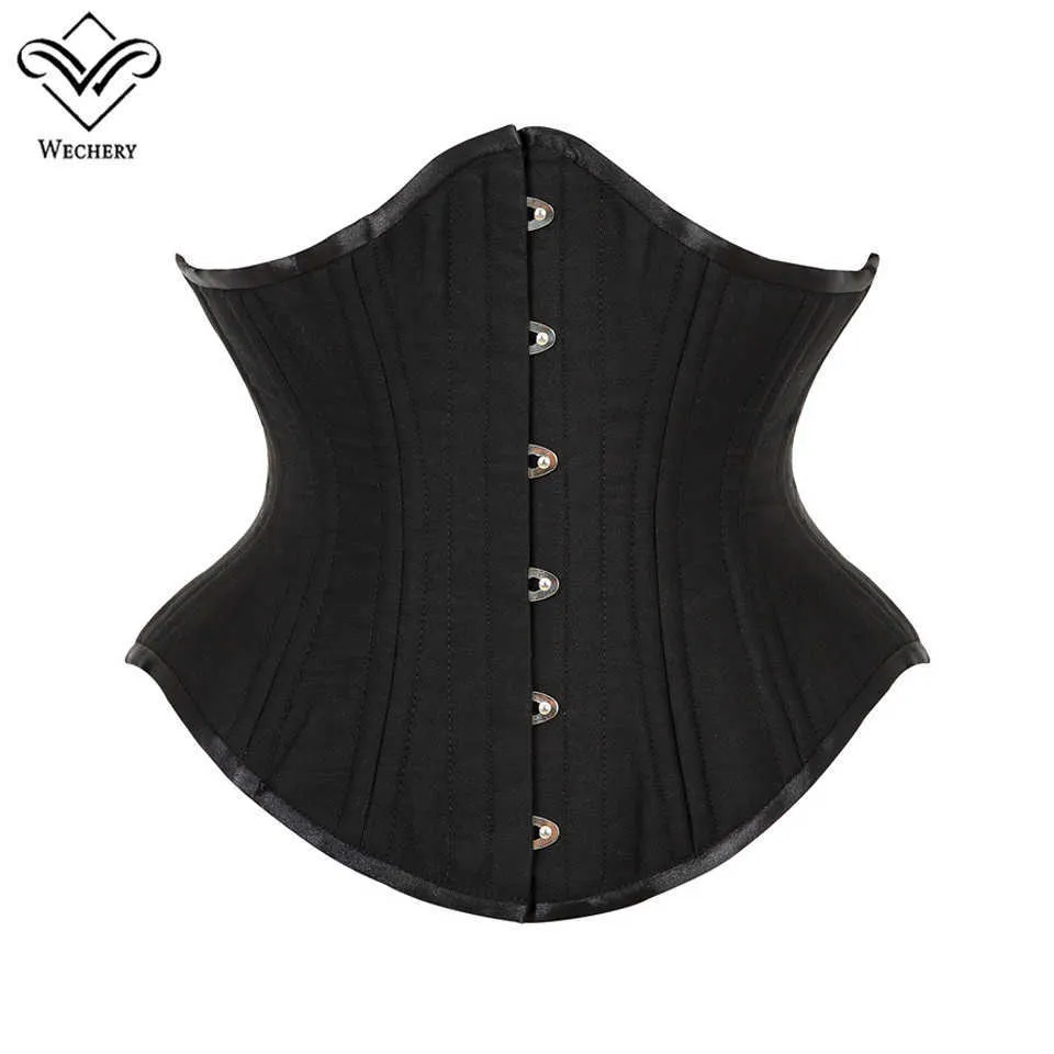 Lacets Taille Formateur Contrôle Cinchers Femmes Large Ceinture Dos Soutien Acier Désossé Underbust Corset Tops Minceur Réducteur Ceintures H1018