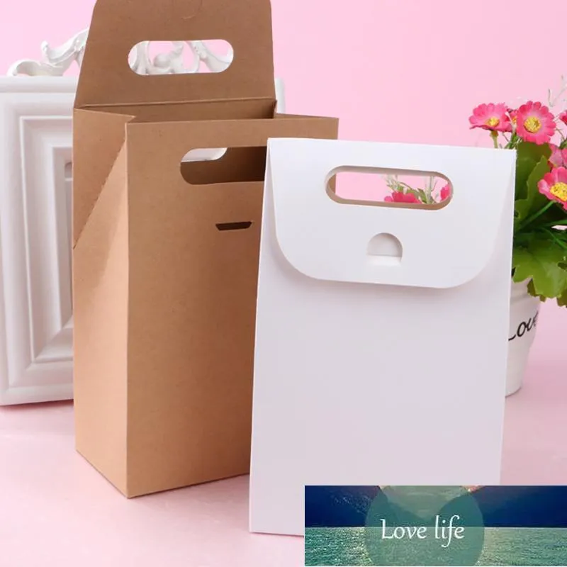 Bolsas De Papel Negras Con Asas Paquete De 100 8X4.5X10 Pulgadas Bolsas