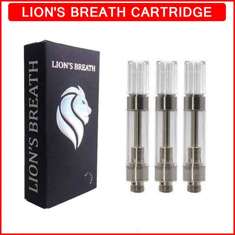 Lions Breath Ceramic Vape Cartridge Packaging 510 Thread Vape Pen