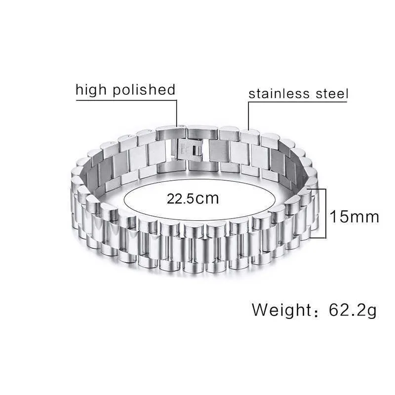 925 Sterling Silber Uhrenarmband Für Herren – CUBAN