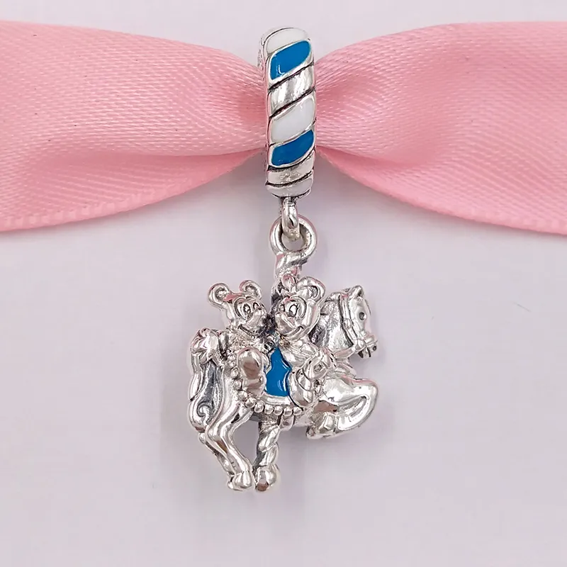 designer ciondoli gioielli Sterling Sier kit per la realizzazione di Disny Miky e Mini Carousel catena perline braccialetto personalizzato per le donne p_voghion.com