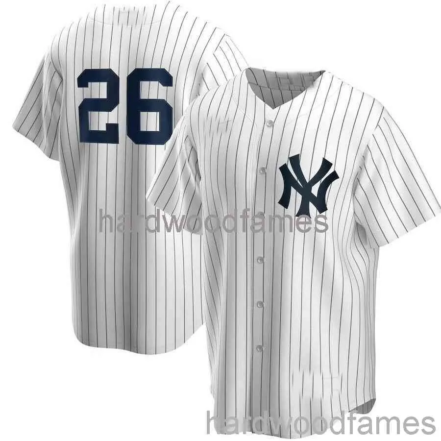 Personnalisé DJ LeMahieu # 26 numéro seulement maillot cousu hommes femmes jeunesse enfant Baseball Jersey XS-6XL