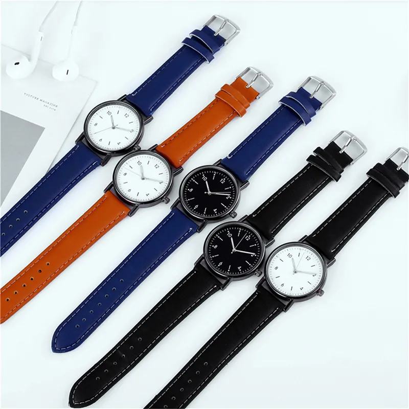 クラシックレディースクォーツ腕時計腕時計様々な色オプションウォッチギフト防水デザインカラー8