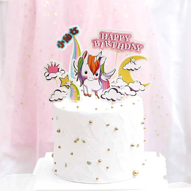 10pcs Joyeux Anniversaire Cake Toppers, Décoration De Gâteau, Butterfly Cake Topper Pour Mariage, Fête D'anniversaire, Baby Shower - France