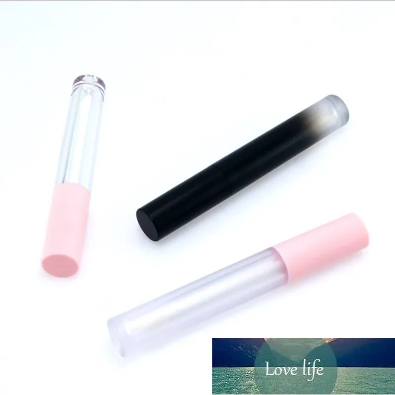 Butelki 4 ml Pusta Lip Gloss Container Clear / Matte Balm Tubes Kontenery Lipstick Moda Refillable Lipgloss