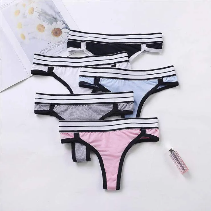 Womens Cotton T Back Thong Cotton Thong Underwear With Large