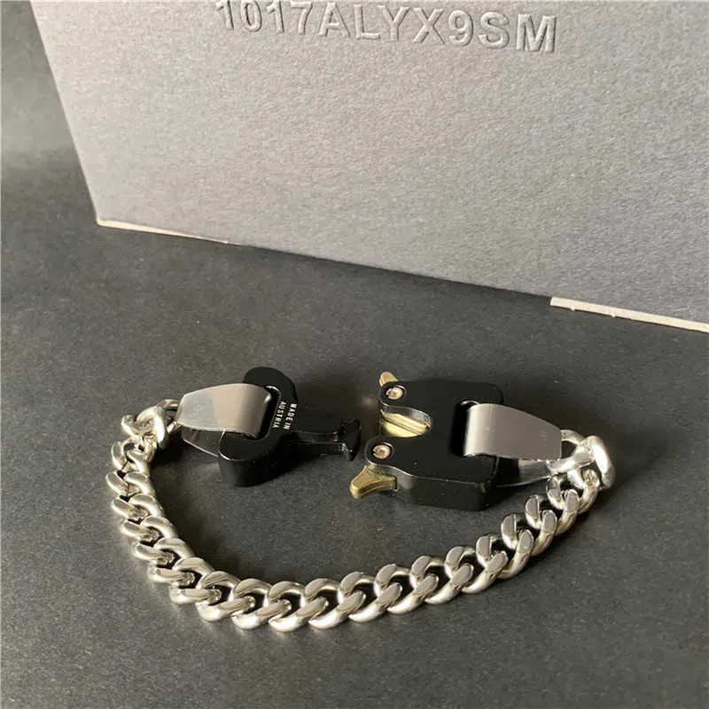 Top Quality Golden 1017 Alyx 9SM Buckle Bracelet With