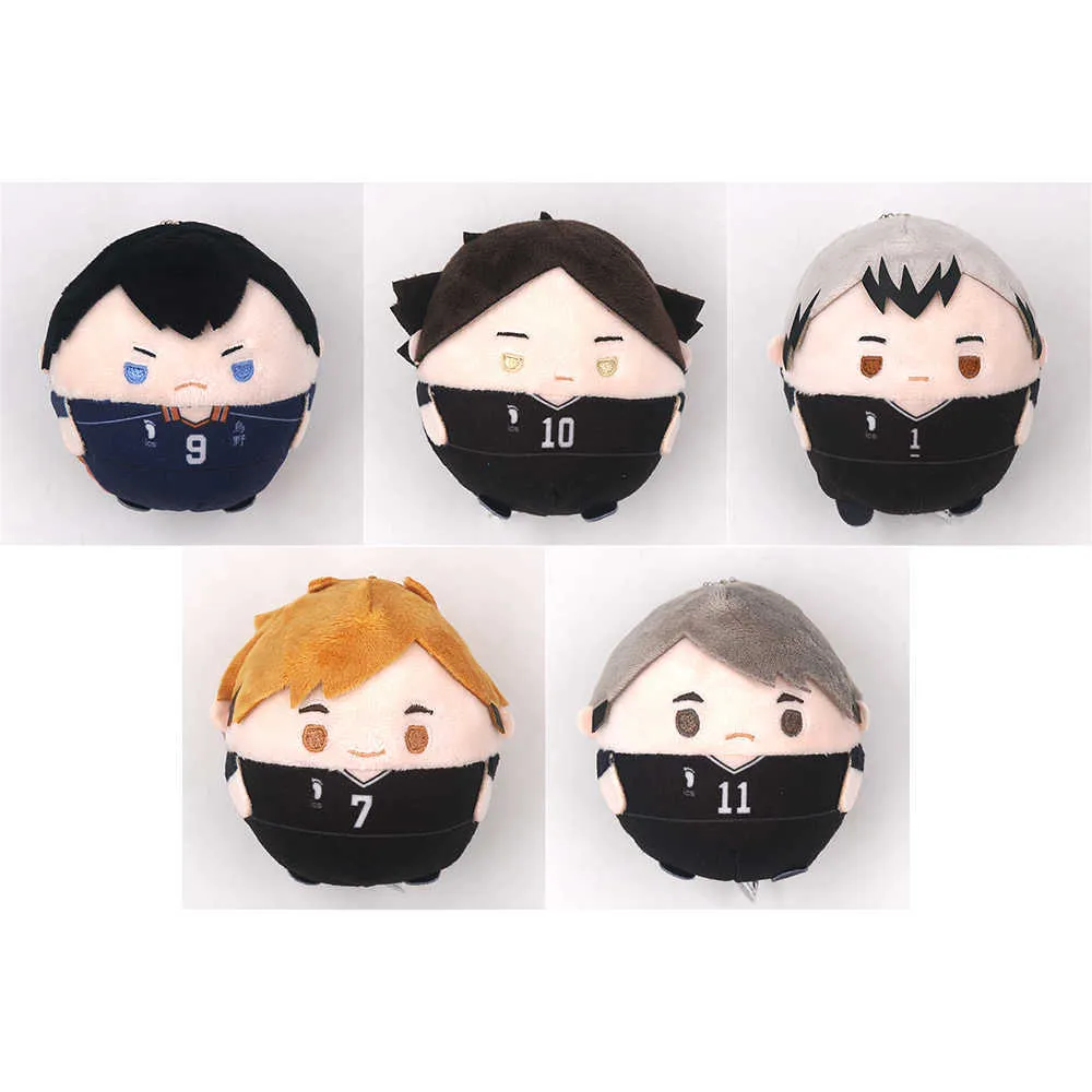 Haikyuu аниме Shinsuke Kita Rintaro Suna Miya Atsumu Osamu Kageyama Tobio Plush Itabag Beychain G1019