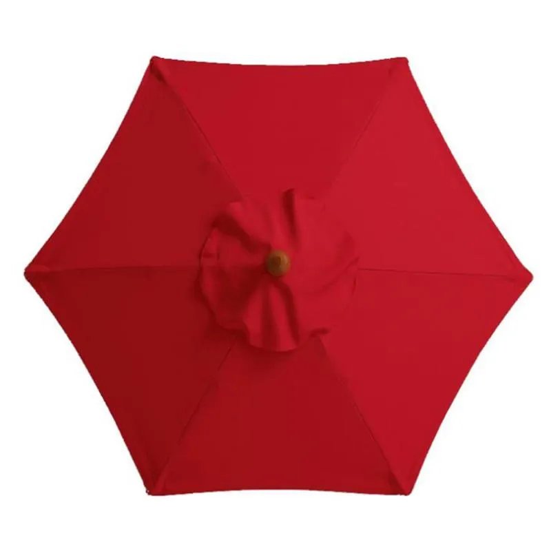 Schaduw Outdoor Paraplu Doek Regenbestendige paraplu's Zeshoek Dustbestendig Zwart beschermend waterdichte duurzame 2m luifels