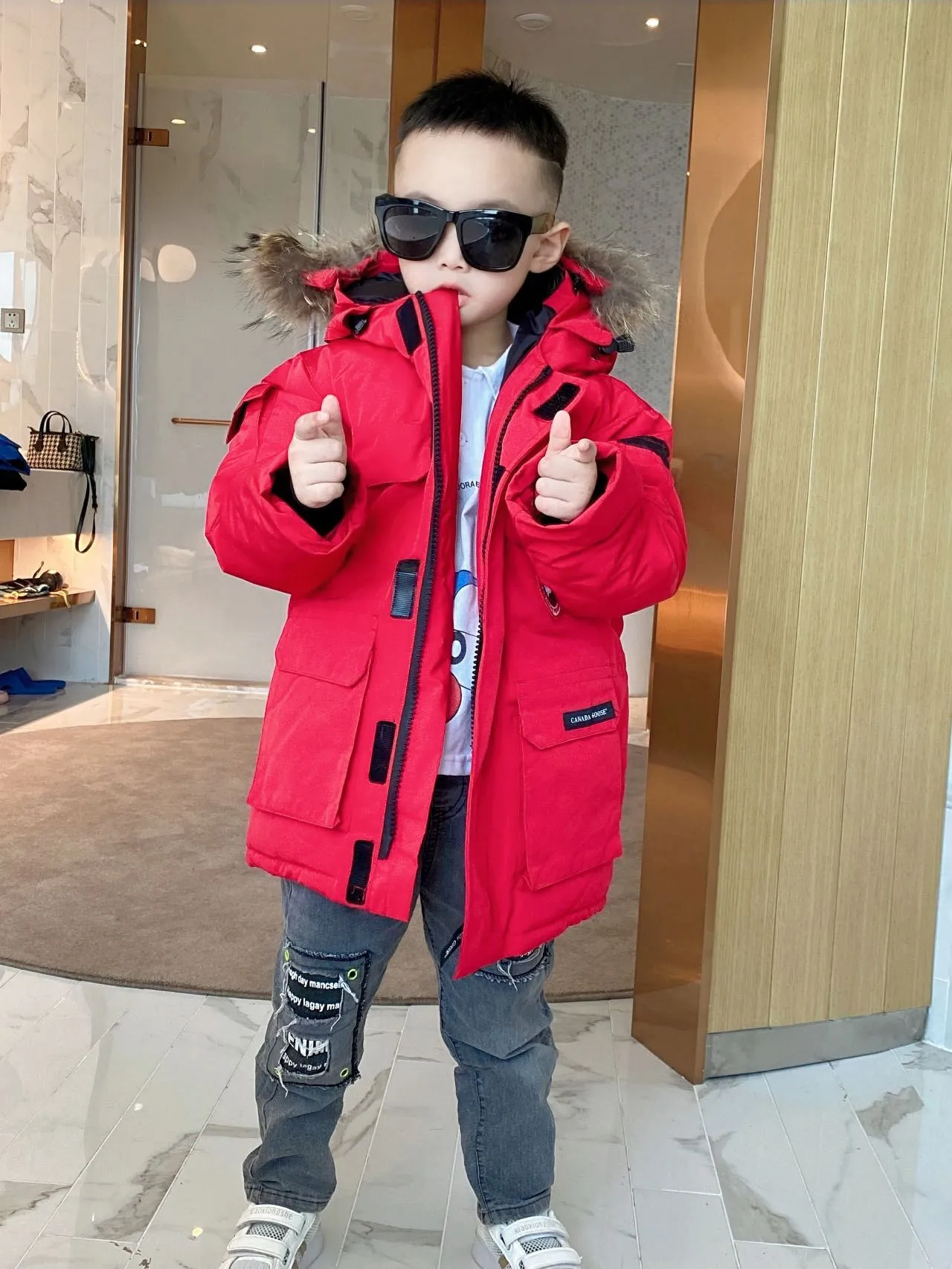 Boys expedition parka online
