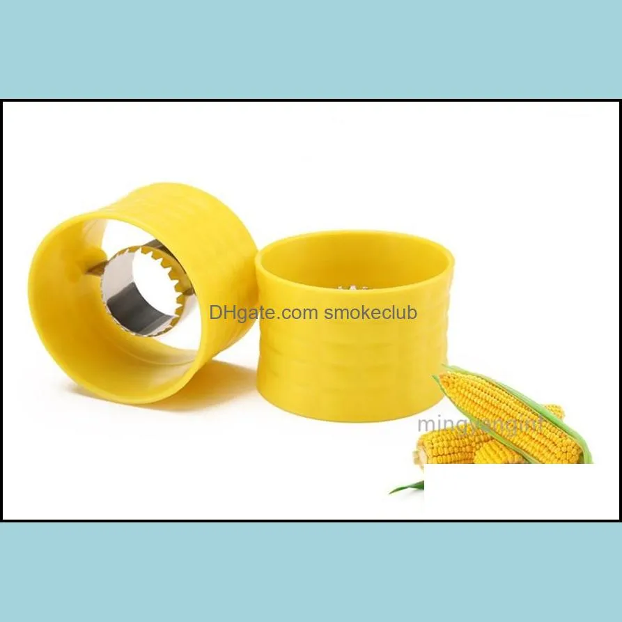 Corn Stripper Creative Corn Thresher Corns Planer Simple Corns Peeler Versatile Corn Seperate Device Kitchen Tool MY-inf0530