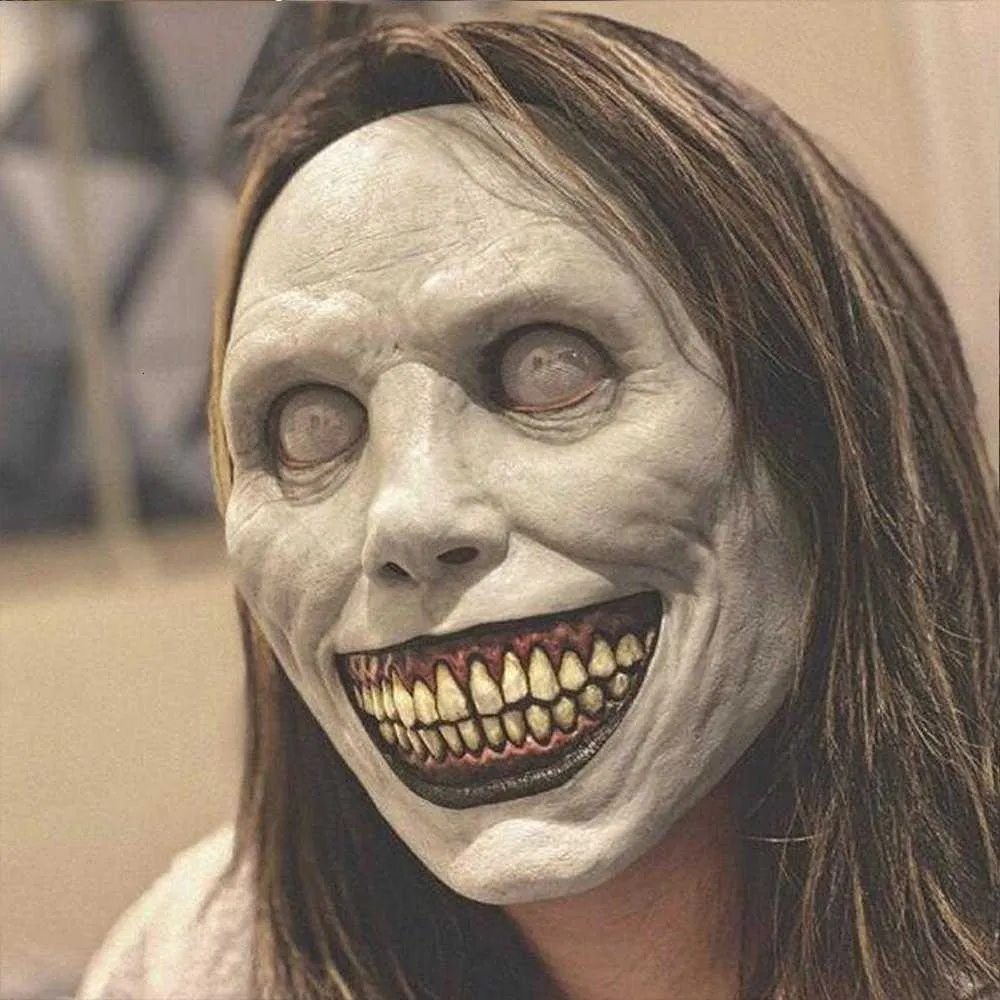 Halloween Horror Mask Exorcist Smile Cosplay Decoratie Props Free Size G0910