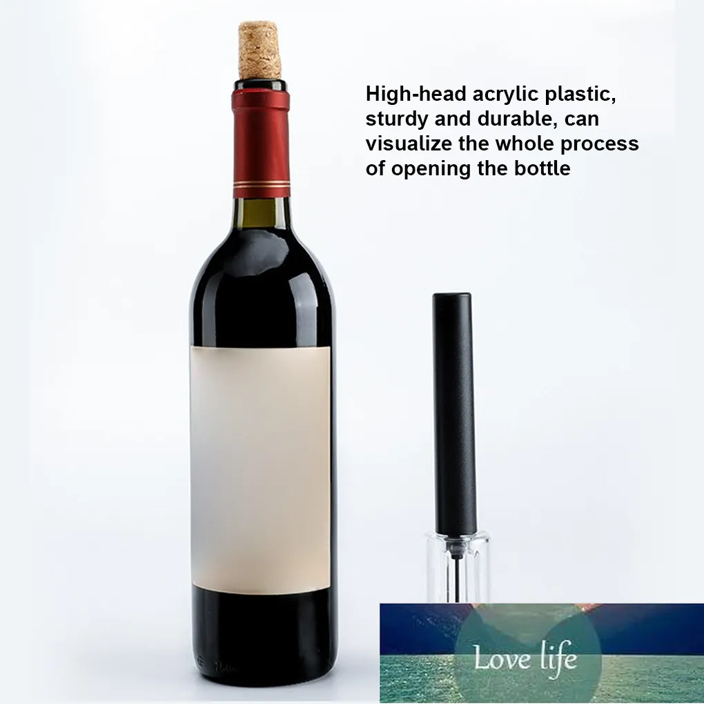 Ouvre-bouteille de vin à pompe à air en acier inoxydable, tire-bouchon à  pression d'air, outils de cuisine portables, accessoires de bar, sûr -  AliExpress