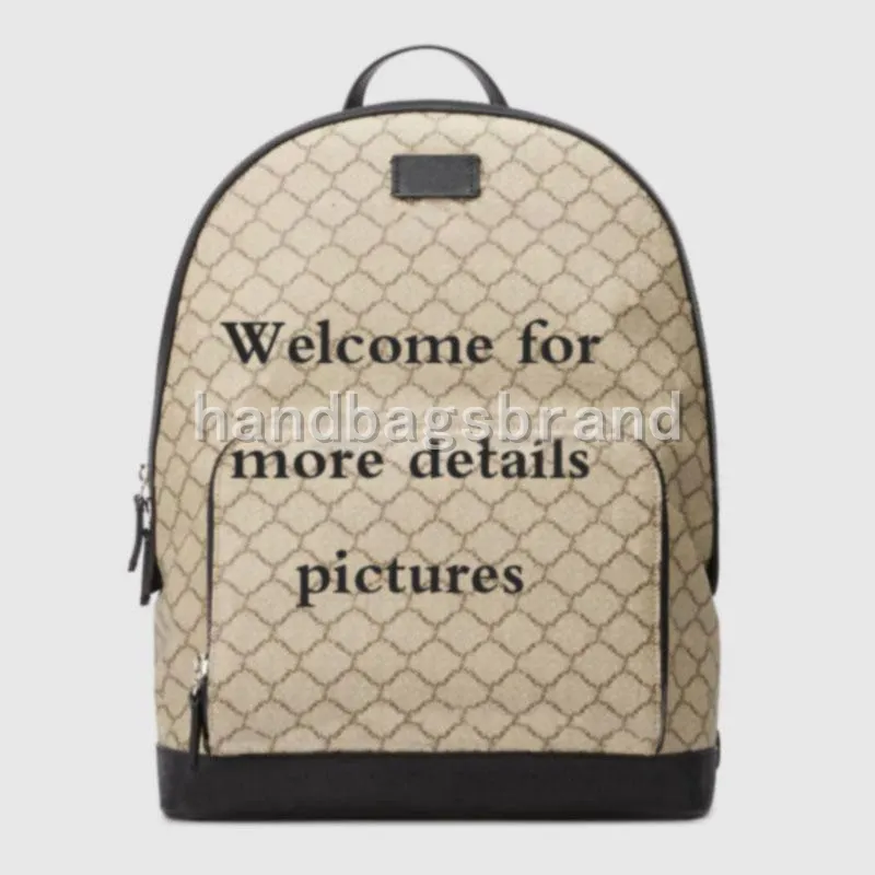 Известный высококачественный рюкзак, классические кожаные дорожные сумки, модная деловая сумка, сумки для ноутбуков, школьная сумка 406370, размер: 31,5 * 41 * 14,5 см.
