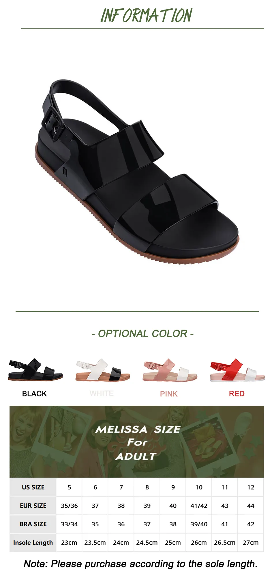 Melissa classy sandals online