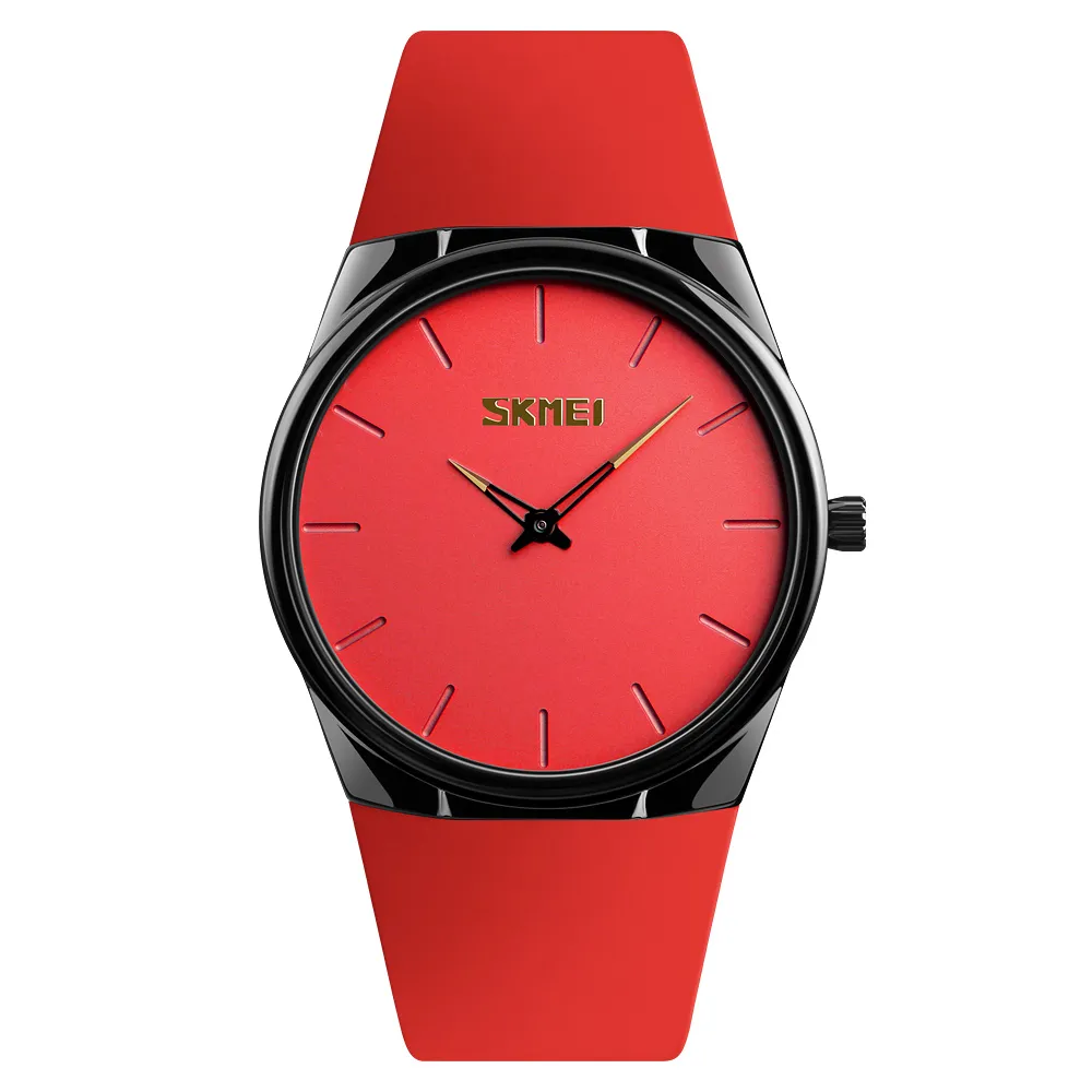 Skmei 1601s علامة خاصة مشاهدة Nickel Watch Classic Quartz Wrist Watches Montre de Luxe