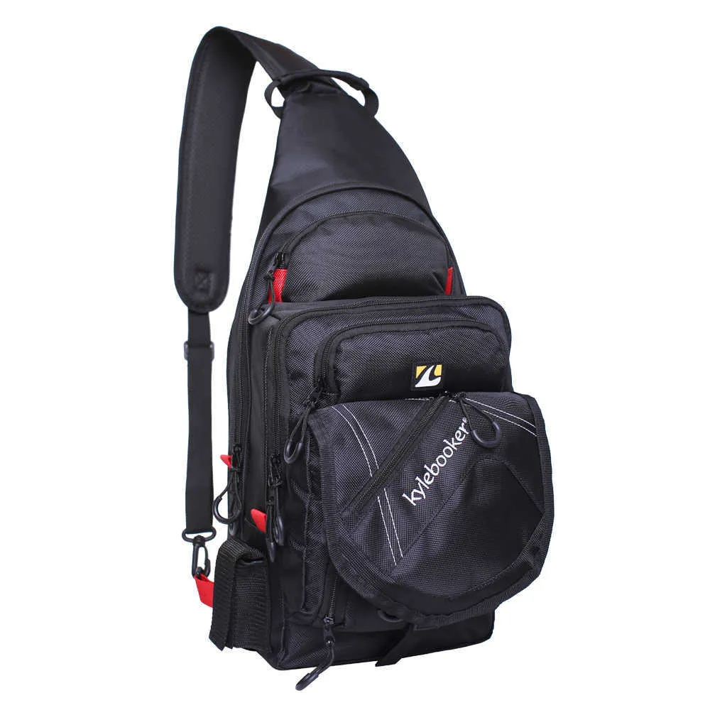 유니섹스 야외 다기능 크로스 바디 가방 어깨 메신저 등산 가방 낚시 홈 팩 Q0721
