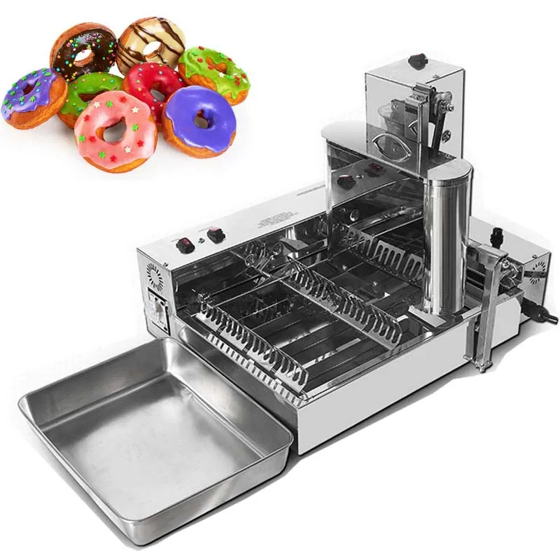 Envío gratis a puerta, Popular, comercial, automática, Lokma, máquina para hacer donuts, auto/mini fabricante de donuts, máquina para hacer donuts a la venta