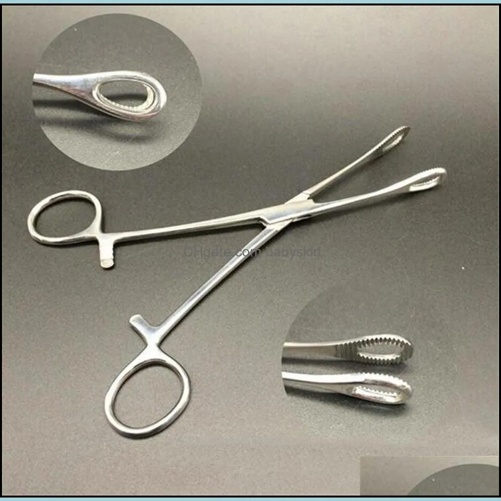 Professional New Piercing Forcep 316l Steel Tragus Ear Piercing Forceps Body Piercing Jewelry Bucket Clamps Tool