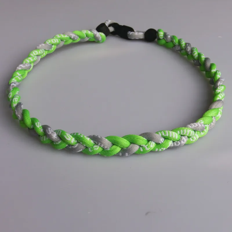 Baseball Choker sport germanium titan tornado flätade halsband