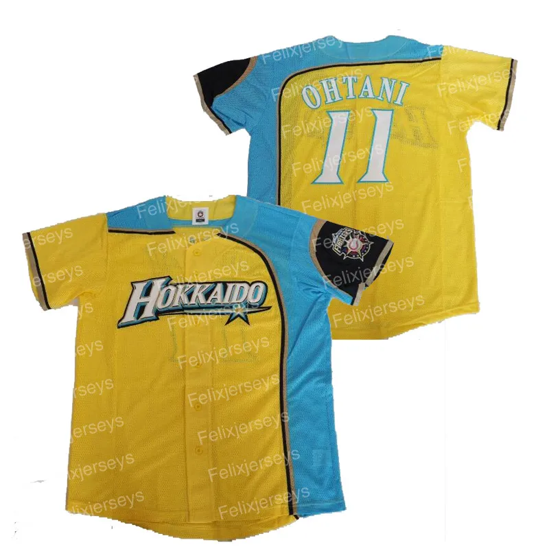 Custom Shohei Ohtani #11 Baseball Jersey, Hokkaido Nippon