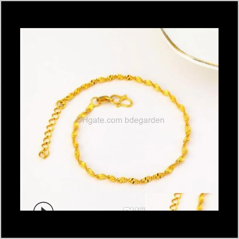 anklets for women gold color coin clovers beach anklets bare feet hot fashion free of shipping