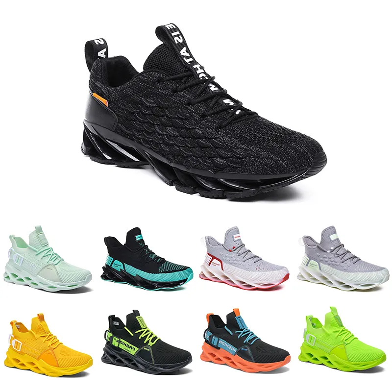 GAI Men Running Shoes Trainers Wolf Grey Tour Yellow Teal Triple Black Green Light Brown Bronze Camel Watermelo Mens Breathable Sports Sneakers Five